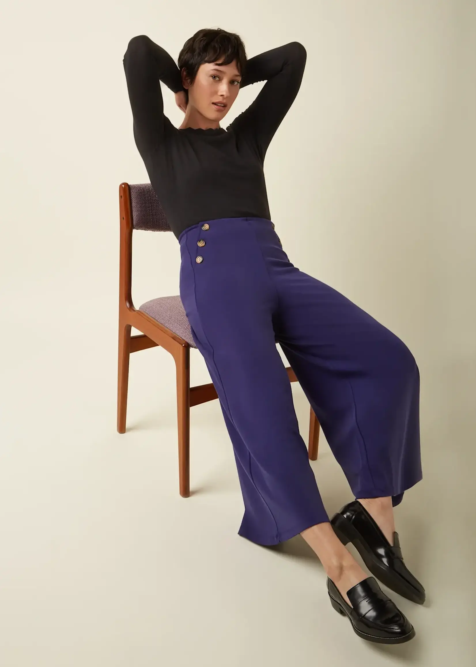 KING LOUIE KING LOUIE PIA CULOTTE MILANO RHODONITE BLUE