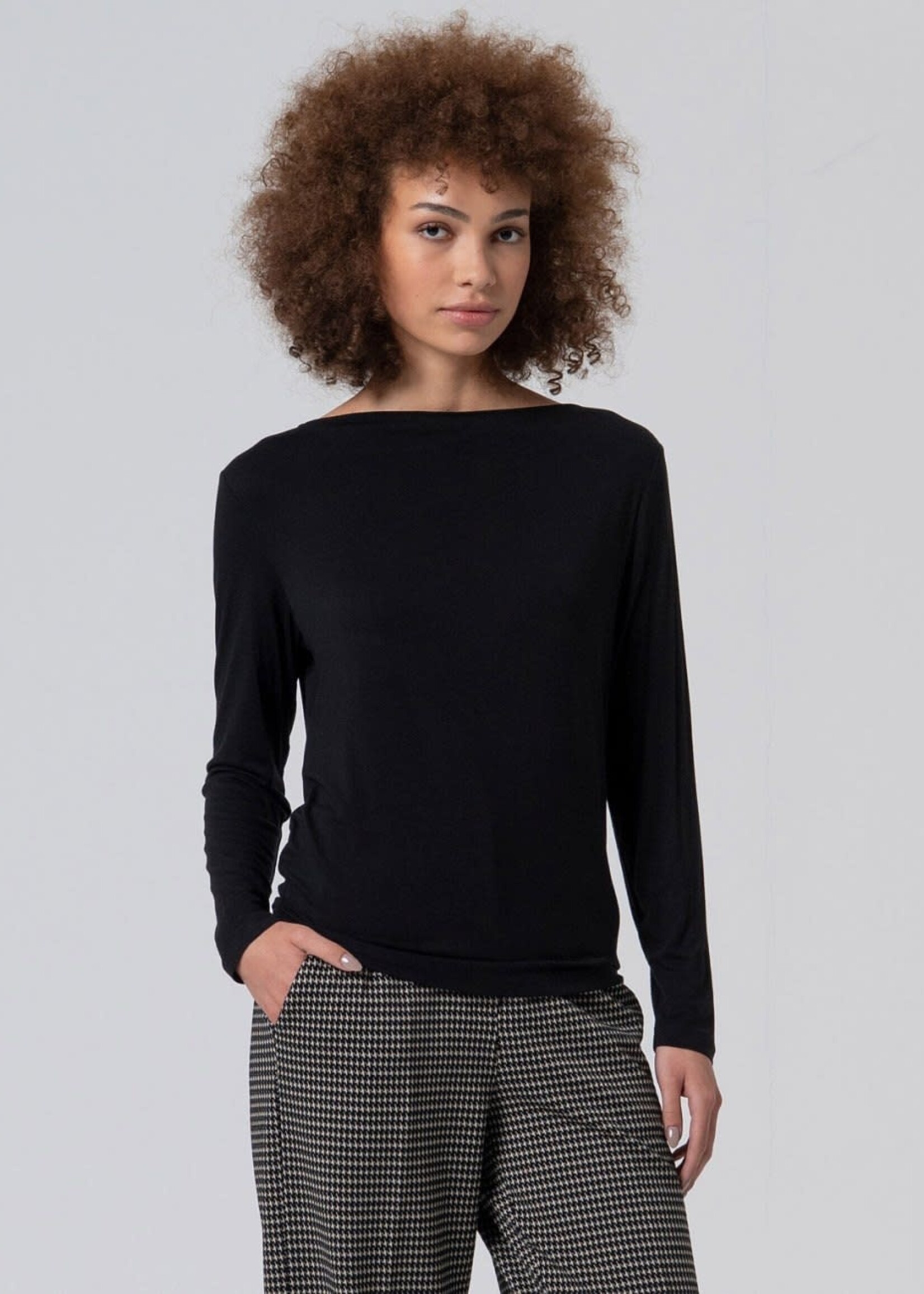 SURKANA SURKANA LOOSE LS T SHIRT BLACK