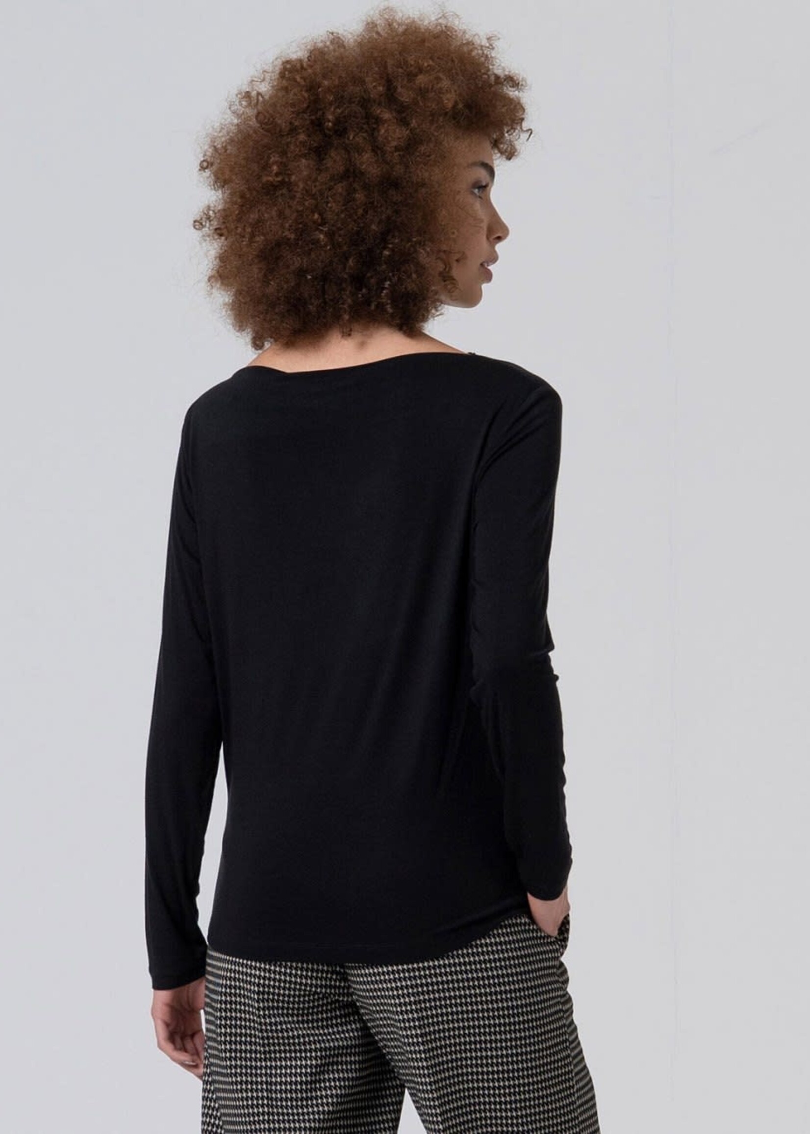 SURKANA SURKANA LOOSE LS T SHIRT BLACK