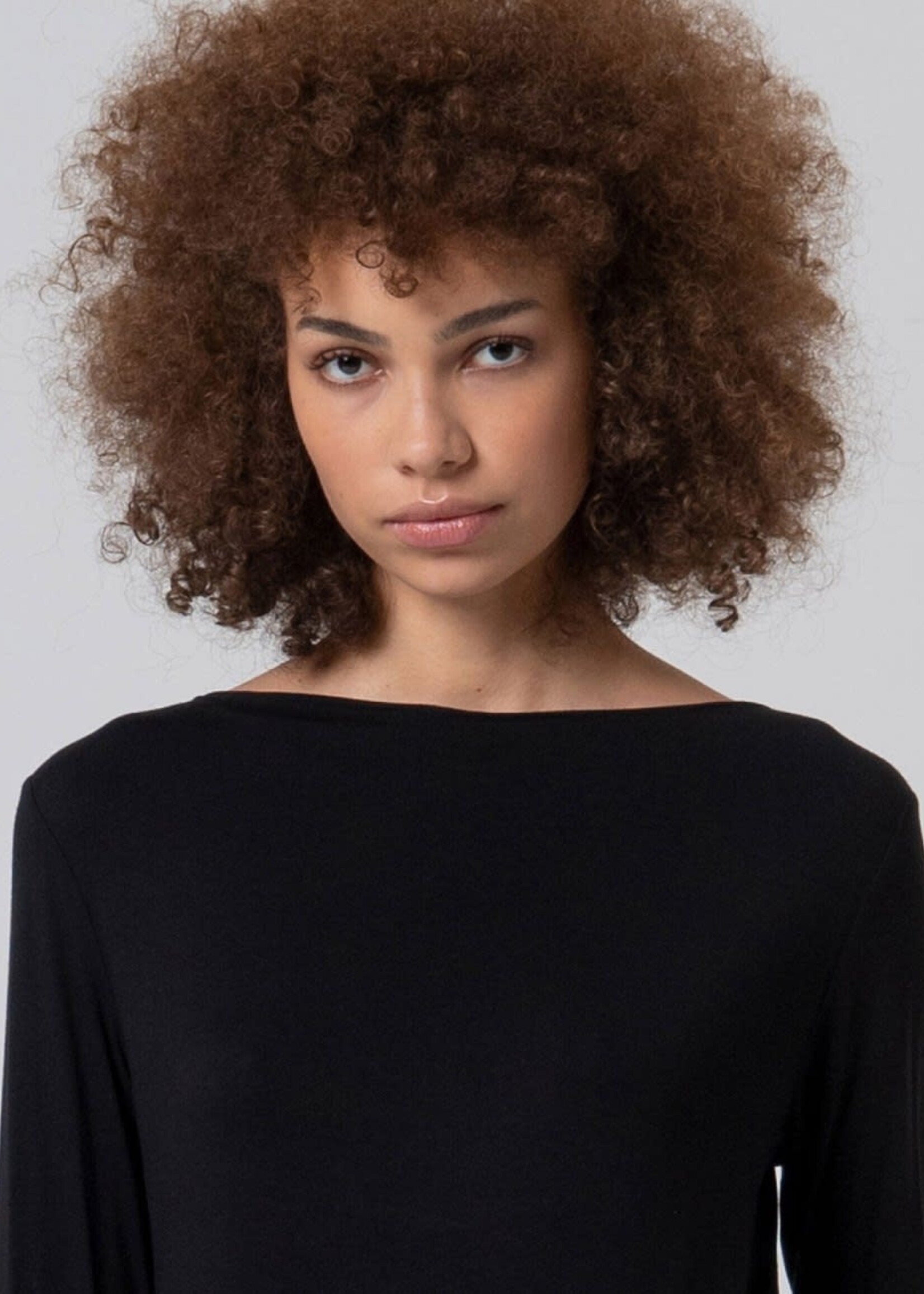 SURKANA SURKANA LOOSE LS T SHIRT BLACK