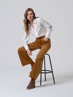 SURKANA SURKANA FLARED CORDES PANTS MUSTARD