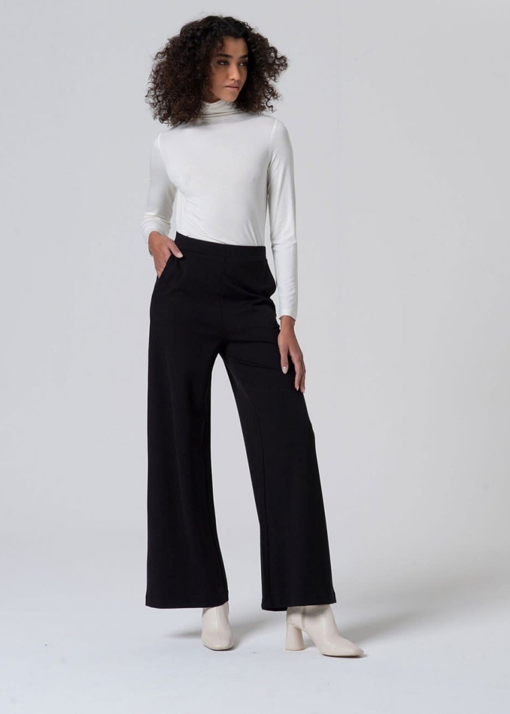 SURKANA SURKANA WIDE LEG PANTS BLACK