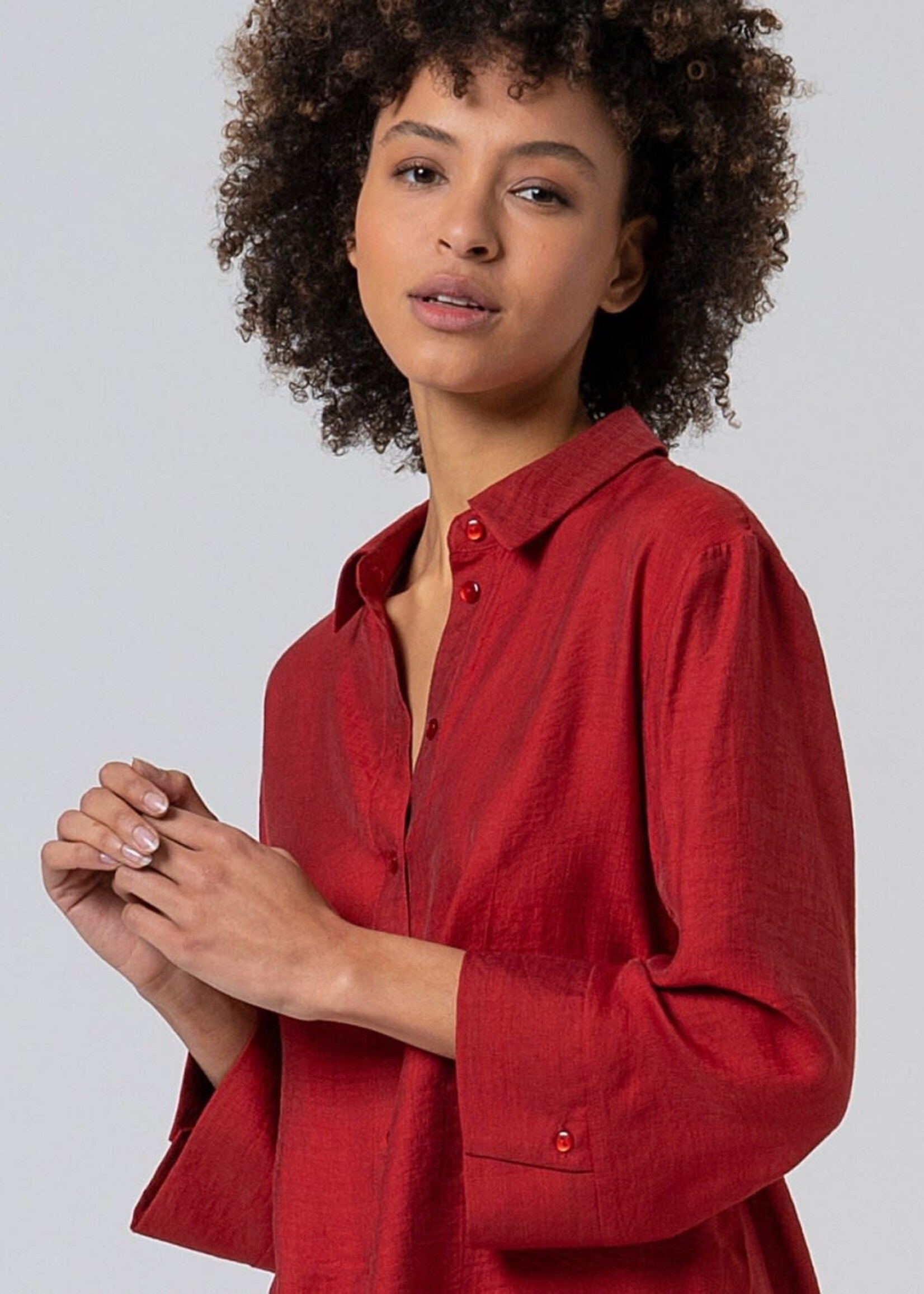 SURKANA SURKANA LOOSE SHIRT LIGHT TILE