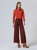 SURKANA SURKANA STRAIGHT JACQUARD PANTS TILE