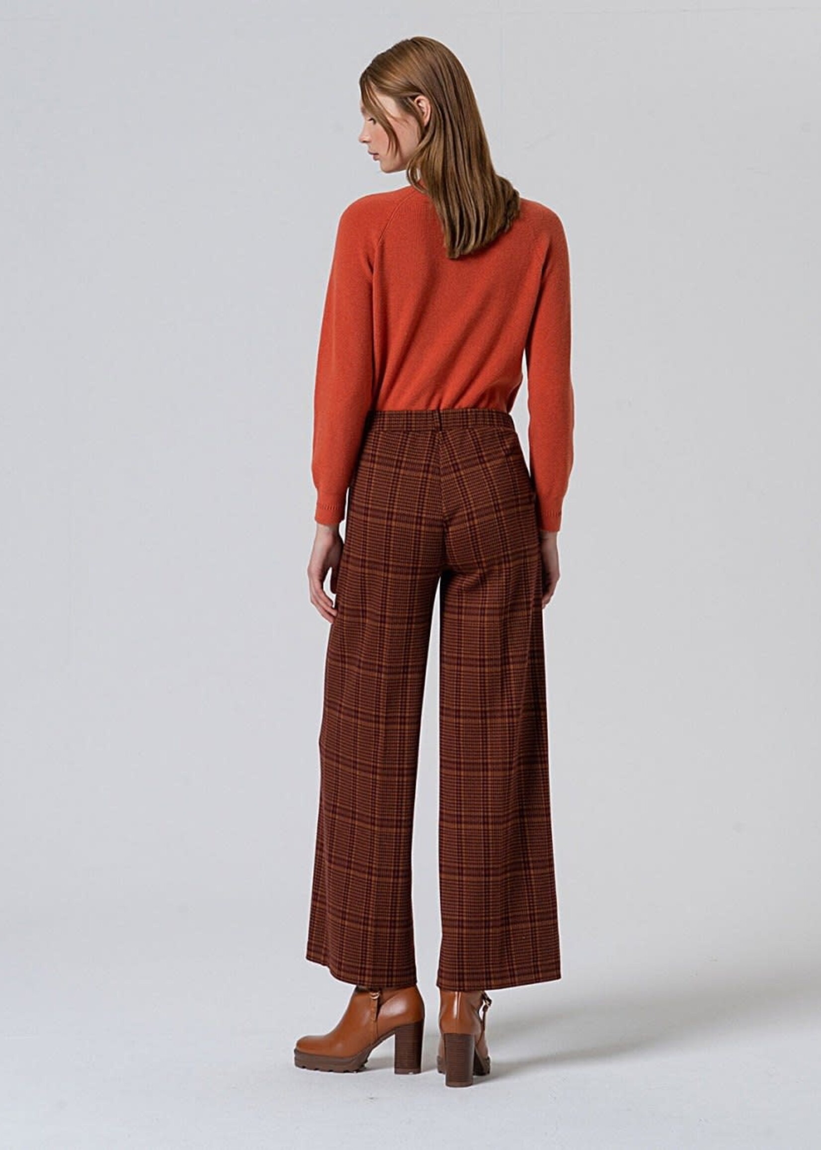 SURKANA SURKANA STRAIGHT JACQUARD PANTS TILE