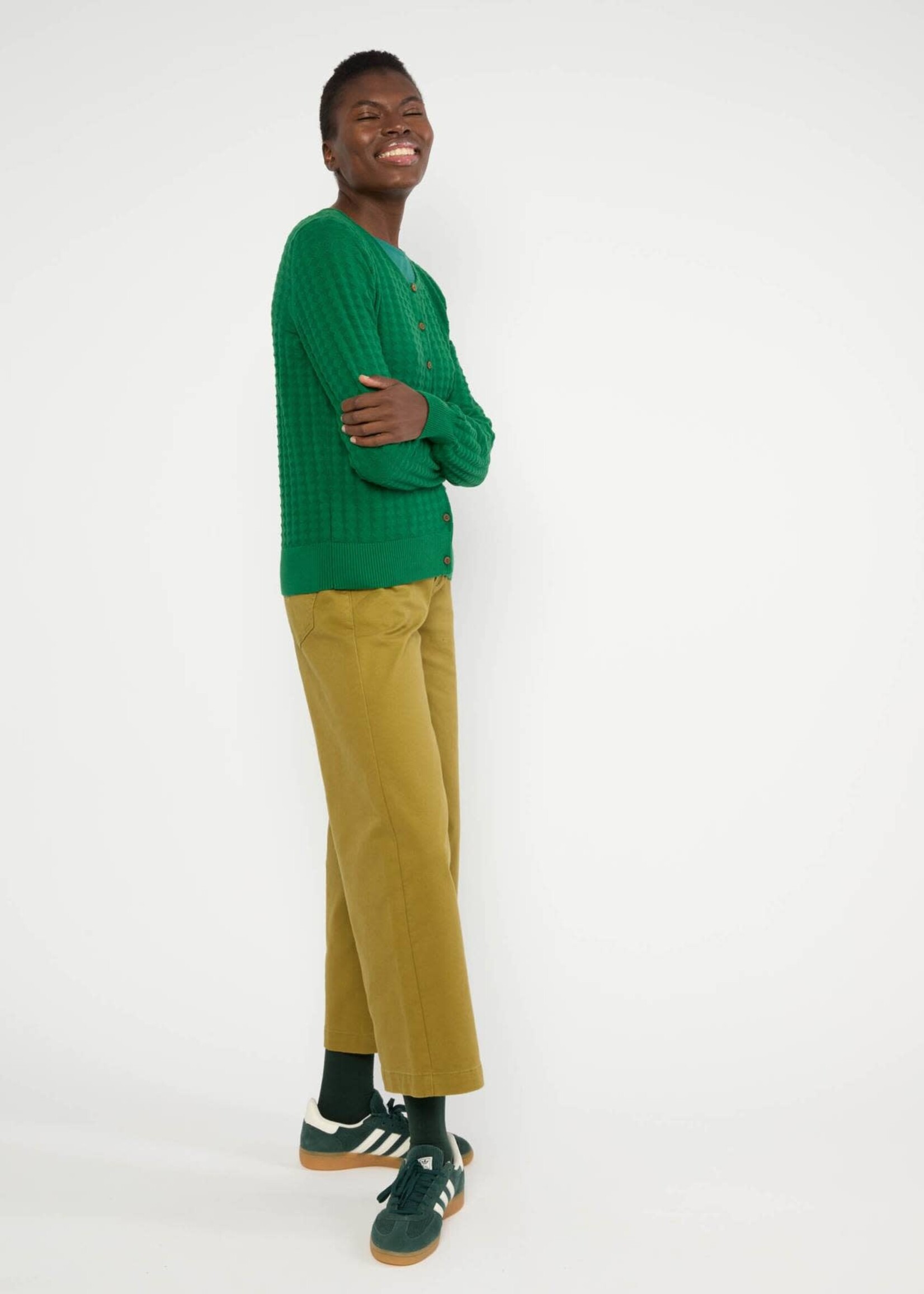 BLUTSGESCHWISTER BLUTSGESCHWISTER SAVE THE BRAVE KNIT BOOGIE GREEN