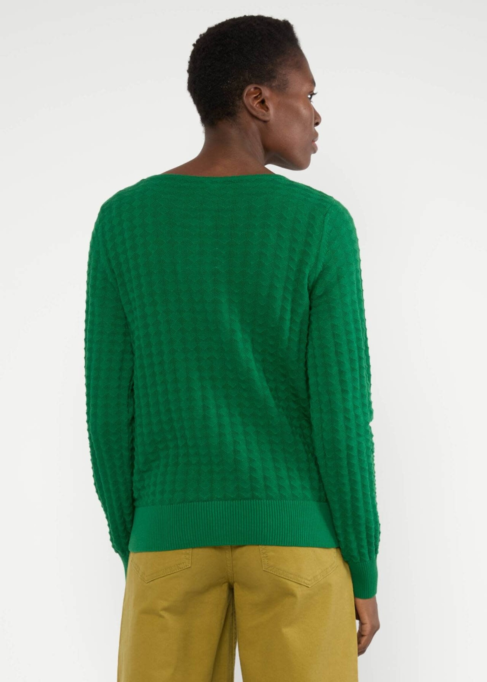 BLUTSGESCHWISTER BLUTSGESCHWISTER SAVE THE BRAVE KNIT BOOGIE GREEN