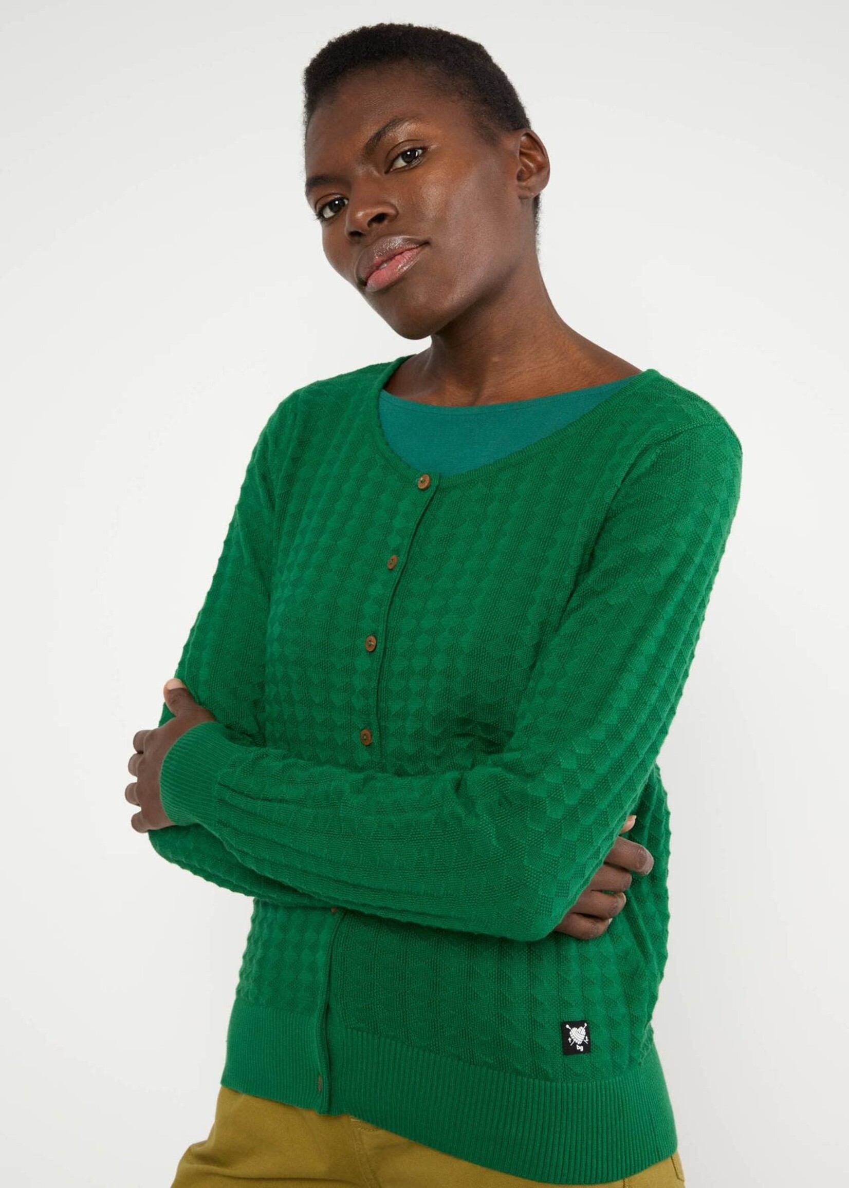 BLUTSGESCHWISTER BLUTSGESCHWISTER SAVE THE BRAVE KNIT BOOGIE GREEN