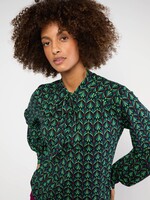 BLUTSGESCHWISTER BLUTSGESCHWISTER TIE NECK BLOUSE  L'ODELETTE POUR HELMA