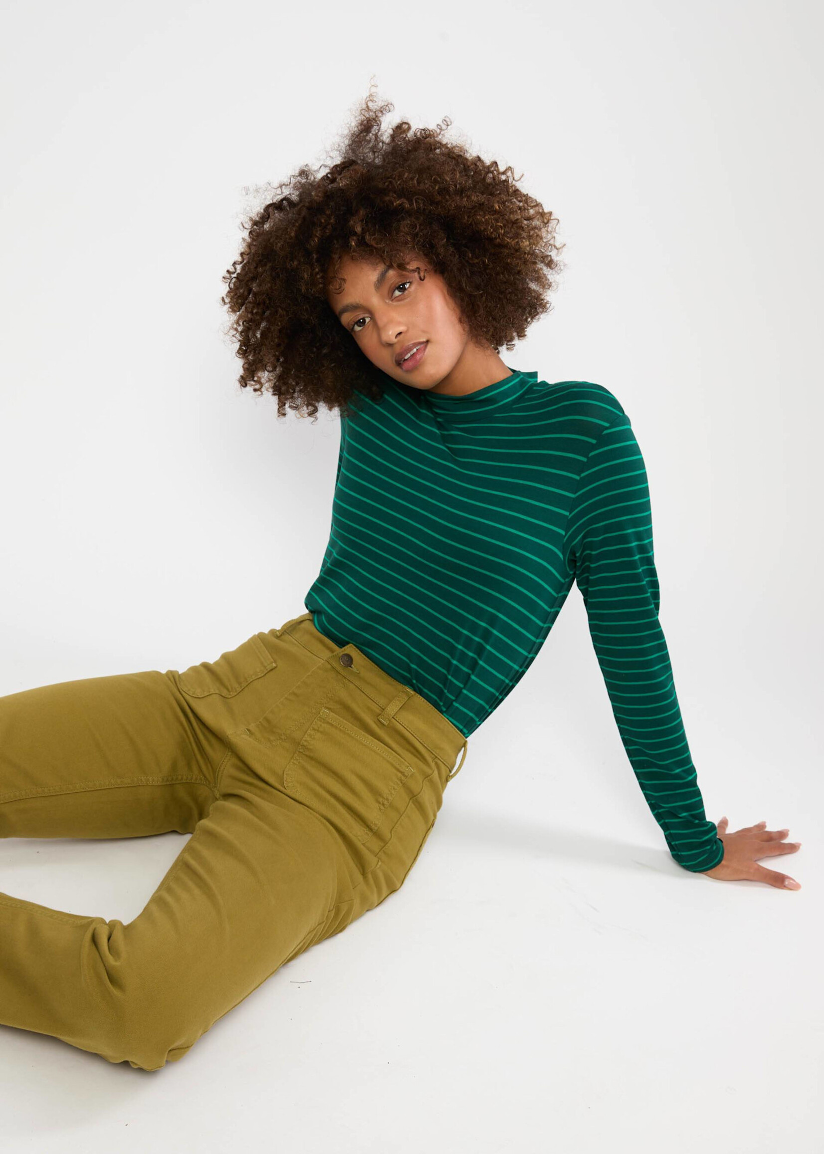 BLUTSGESCHWISTER BLUTSGESCHWISTER POCKET ROCKET REGULAR DISCO LEGS GREEN