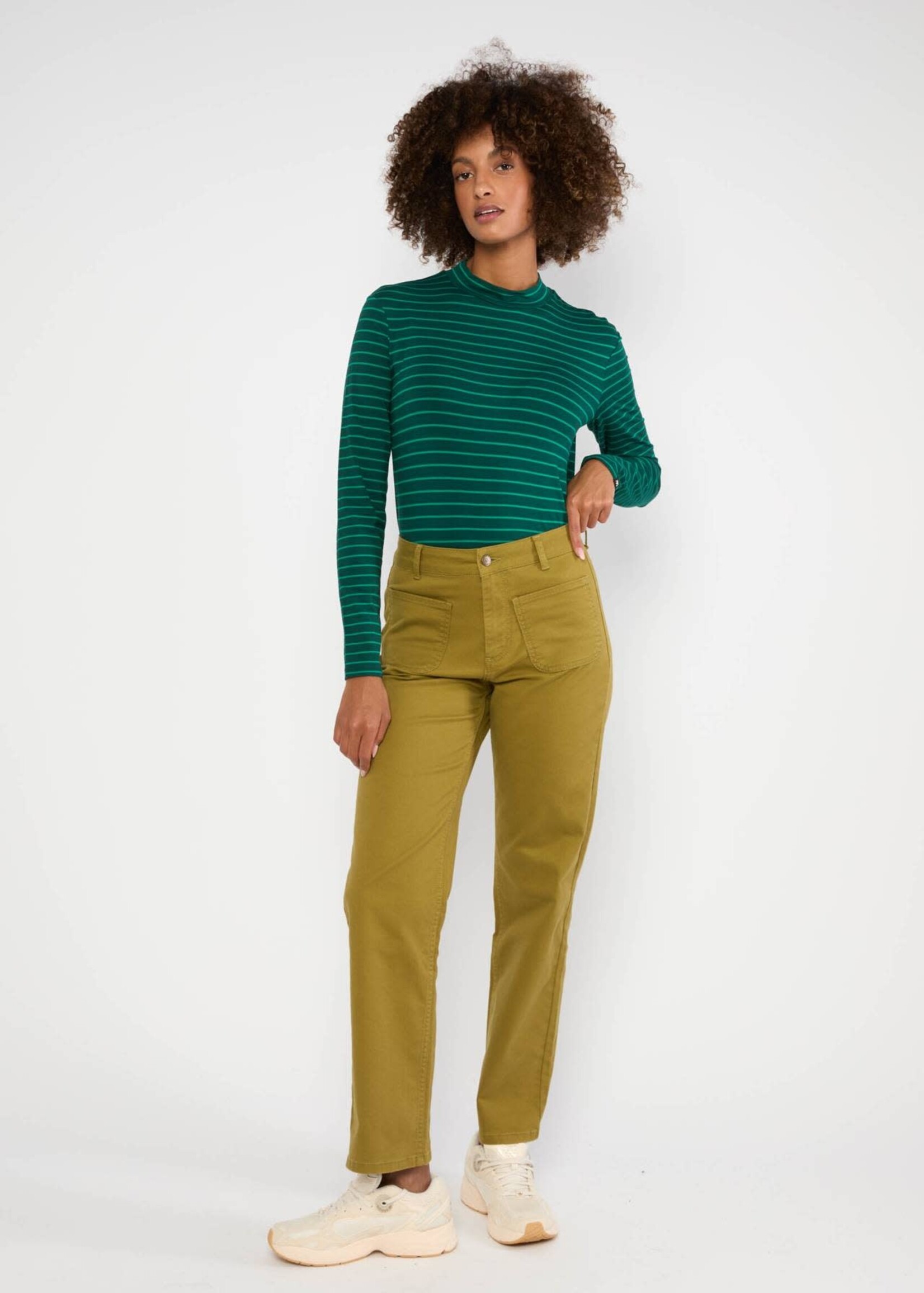 BLUTSGESCHWISTER BLUTSGESCHWISTER POCKET ROCKET REGULAR DISCO LEGS GREEN