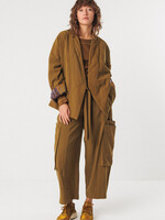 SKFK SKFK LEA JACKET CAMO