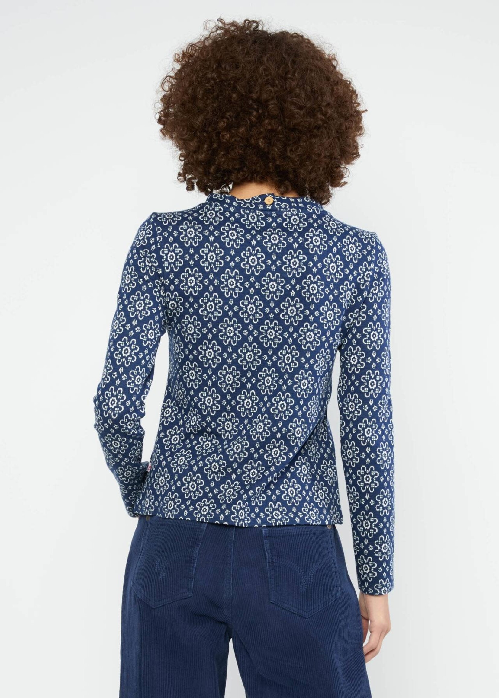 BLUTSGESCHWISTER BLUTSGESCHWISTER SAFE AND WARM TURTLE ALPINE ROSE JAQCUARD