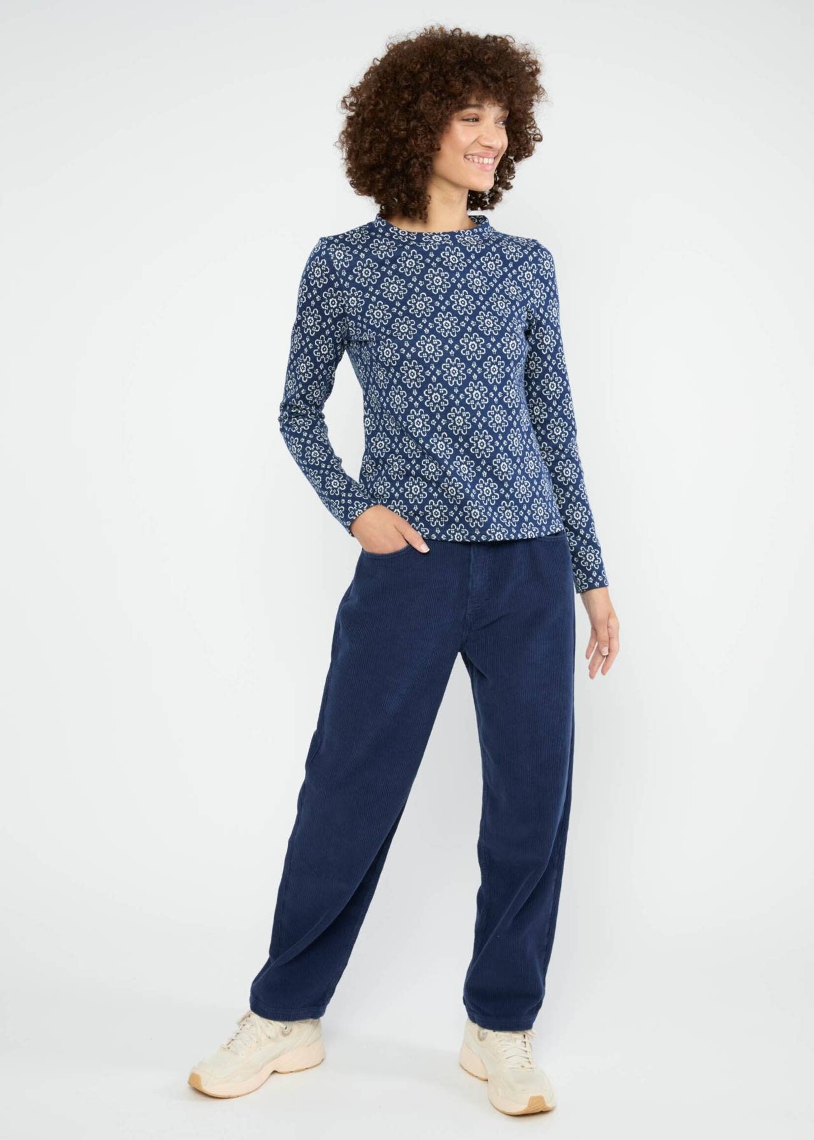 BLUTSGESCHWISTER BLUTSGESCHWISTER SAFE AND WARM TURTLE ALPINE ROSE JAQCUARD