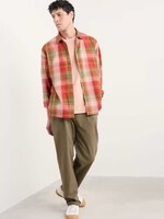 SEASALT CORNWALL SEASALT MEN’S PENMERE SHIRT TANGERINE MULTI