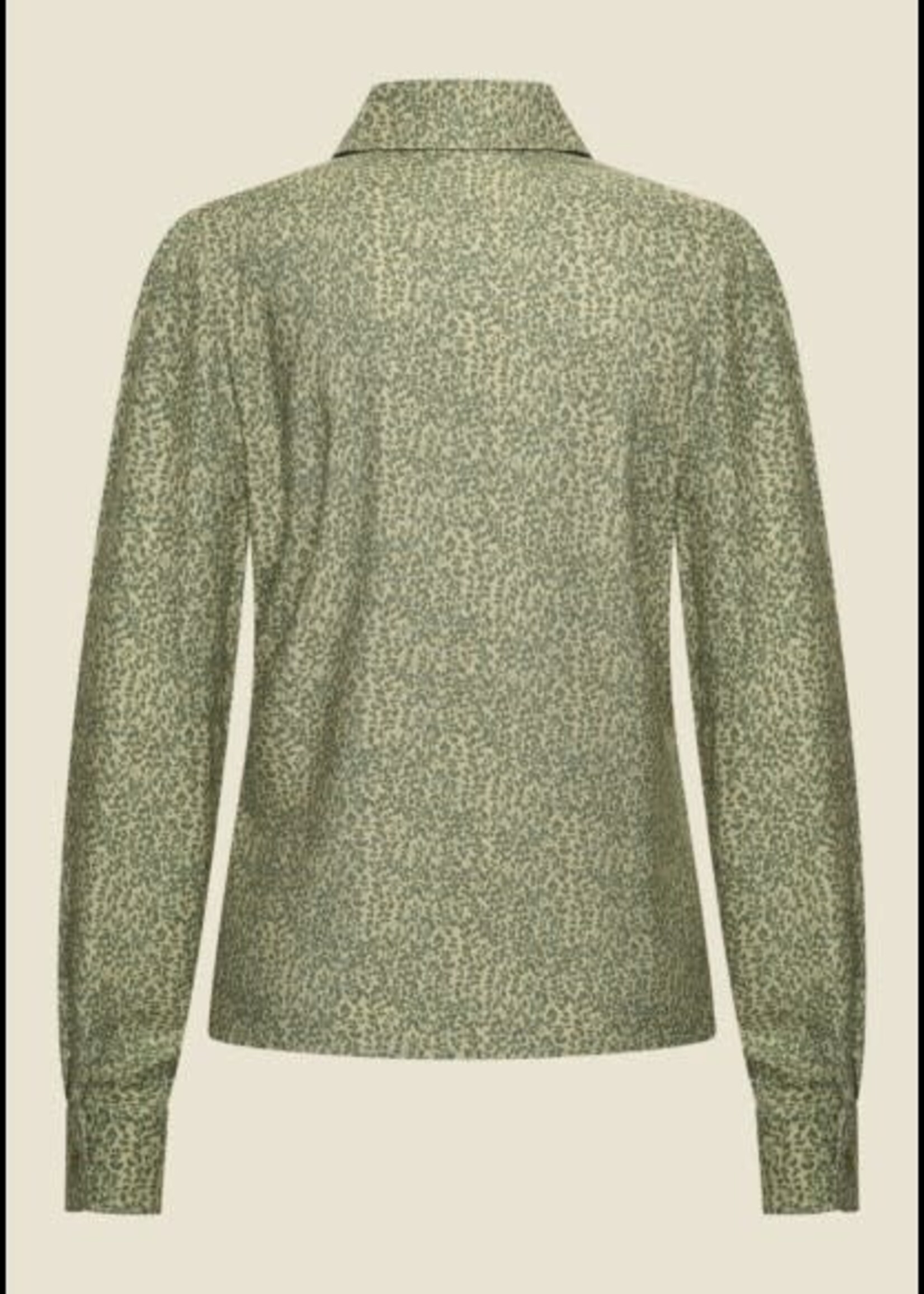 VERY CHERRY VERY CHERRY CLASSIC BLOUSE ROSEMARY GREEN