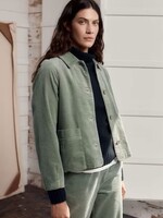 SEASALT CORNWALL SEASALT OCEAN MIST CORD JACKET DUSKY GREEN