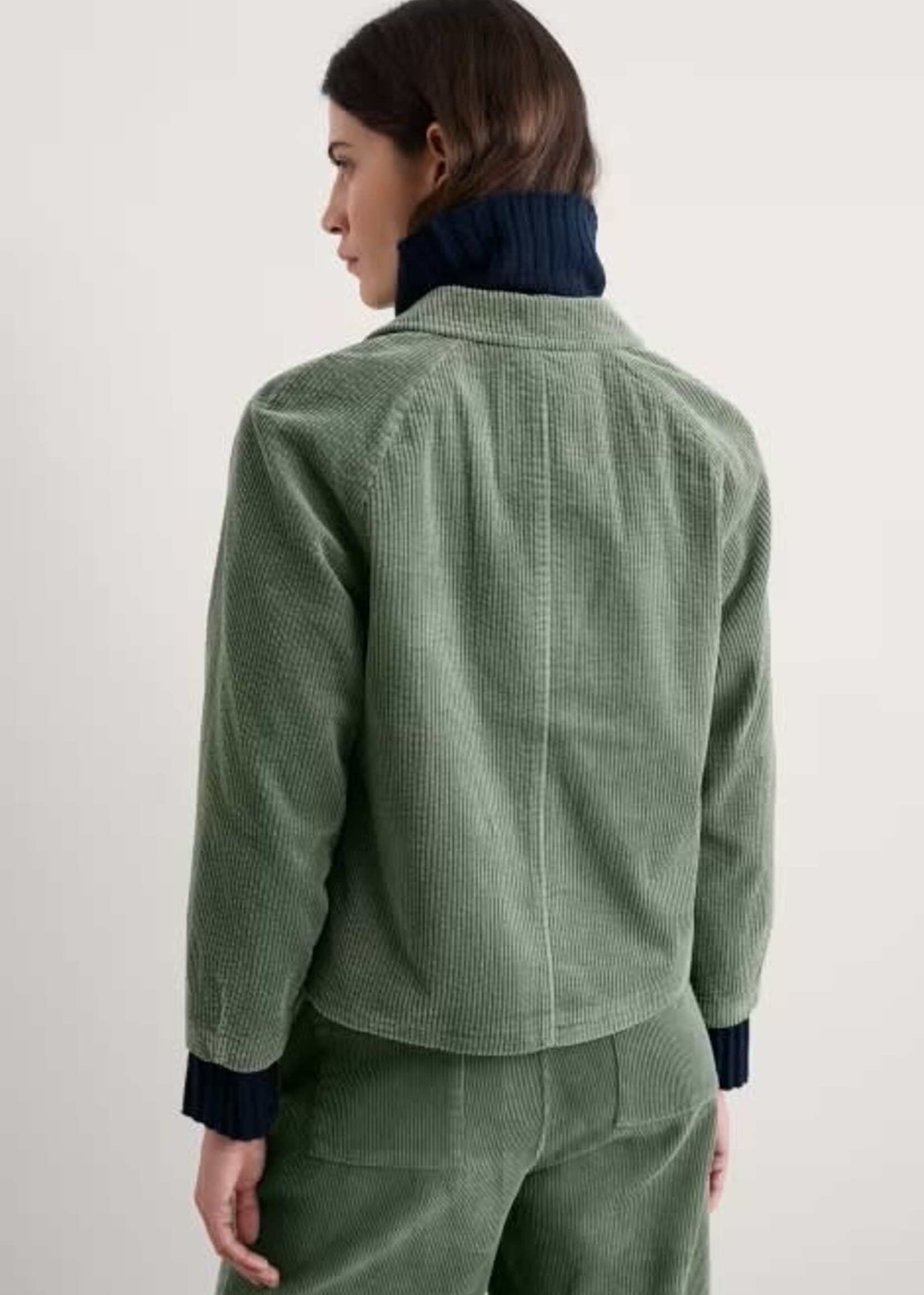 SEASALT CORNWALL SEASALT OCEAN MIST CORD JACKET DUSKY GREEN
