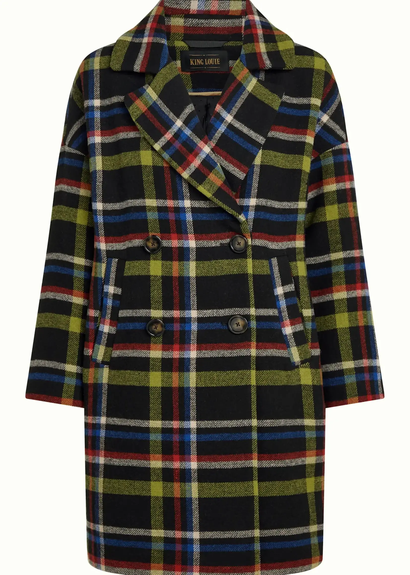 KING LOUIE KING LOUIE NIA COAT KARLY CHECK