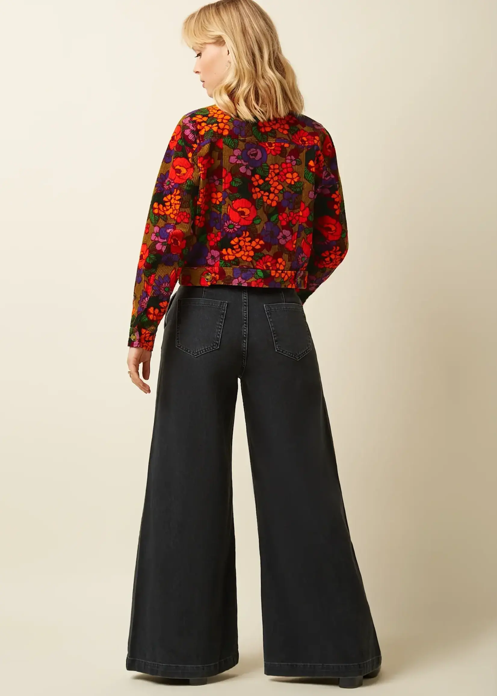 KING LOUIE KING LOUIE JANEY CROPPED JACKET RAMONE