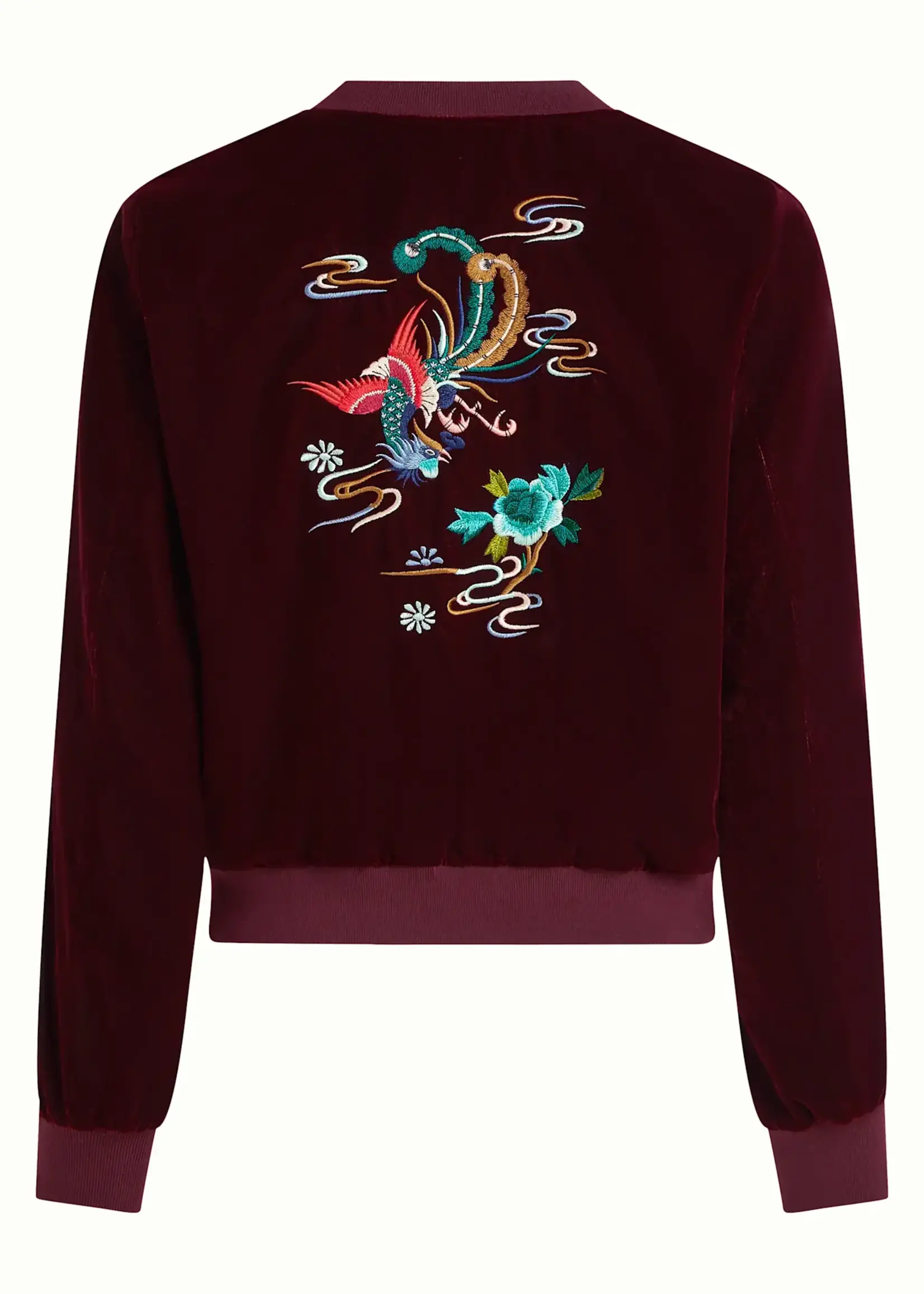 KING LOUIE KING LOUIE BESSIE JACKET GAMINE VELVET