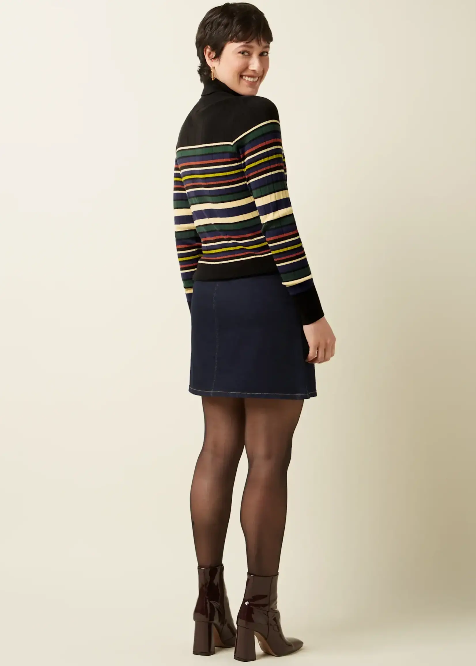 KING LOUIE KING LOUIE ROLL NECK TOP OZARK
