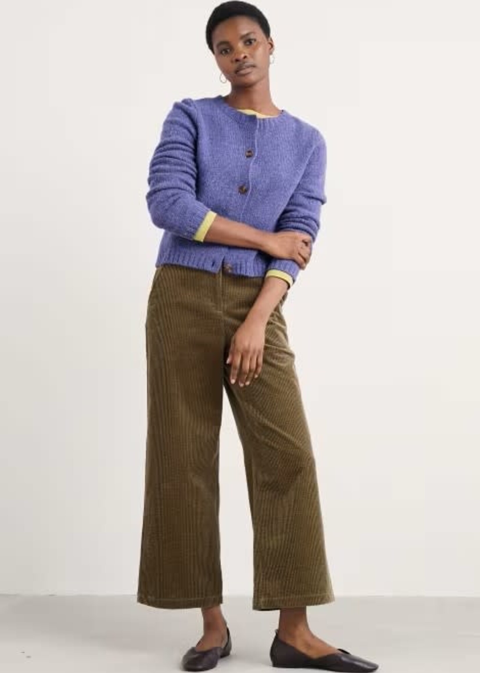 SEASALT CORNWALL SEASALT DAWSON PICK CARDIGAN MERINO BILBERRY