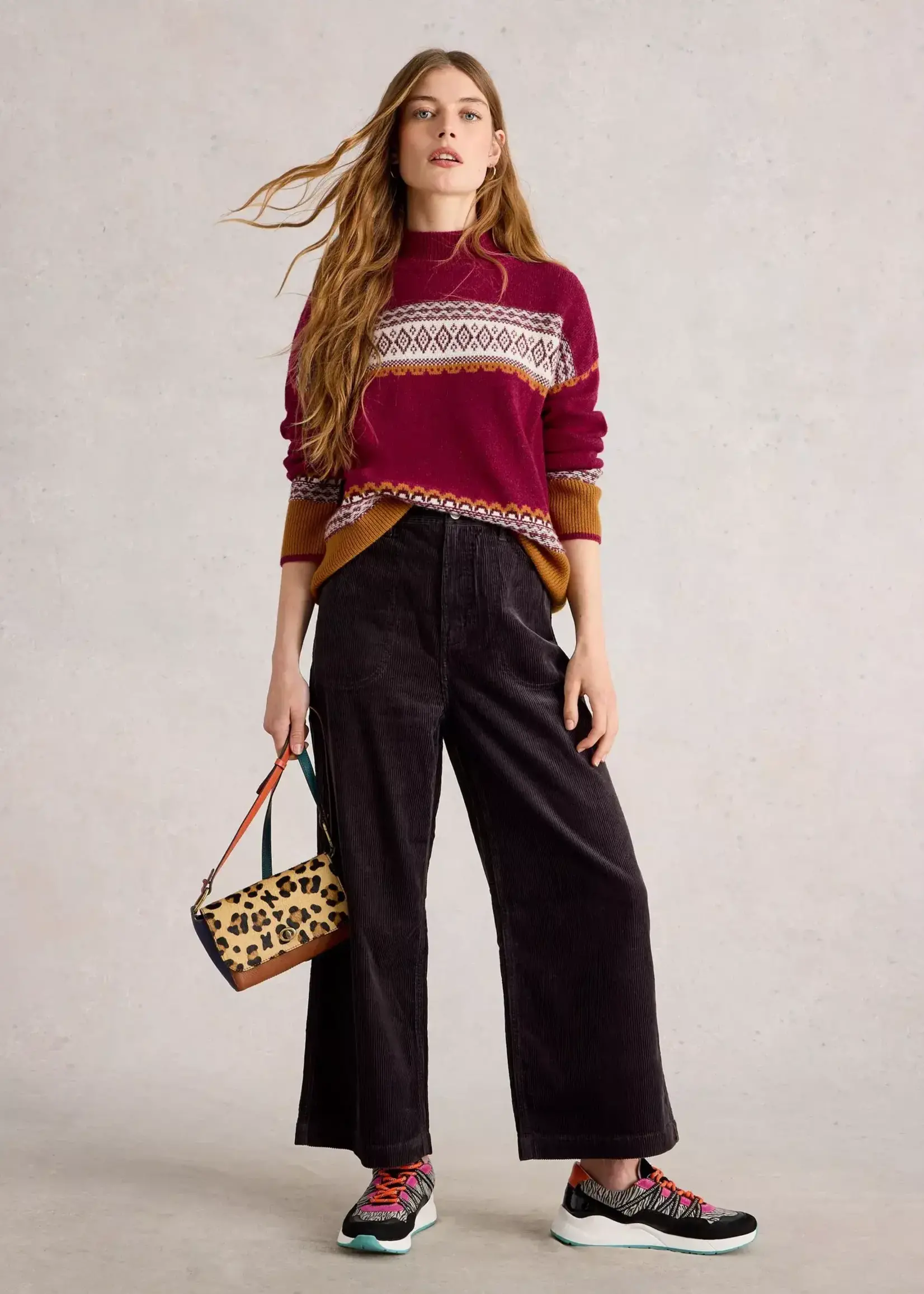 WHITE STUFF WHITE STUFF MILLIE FAIRISLE JUMPER