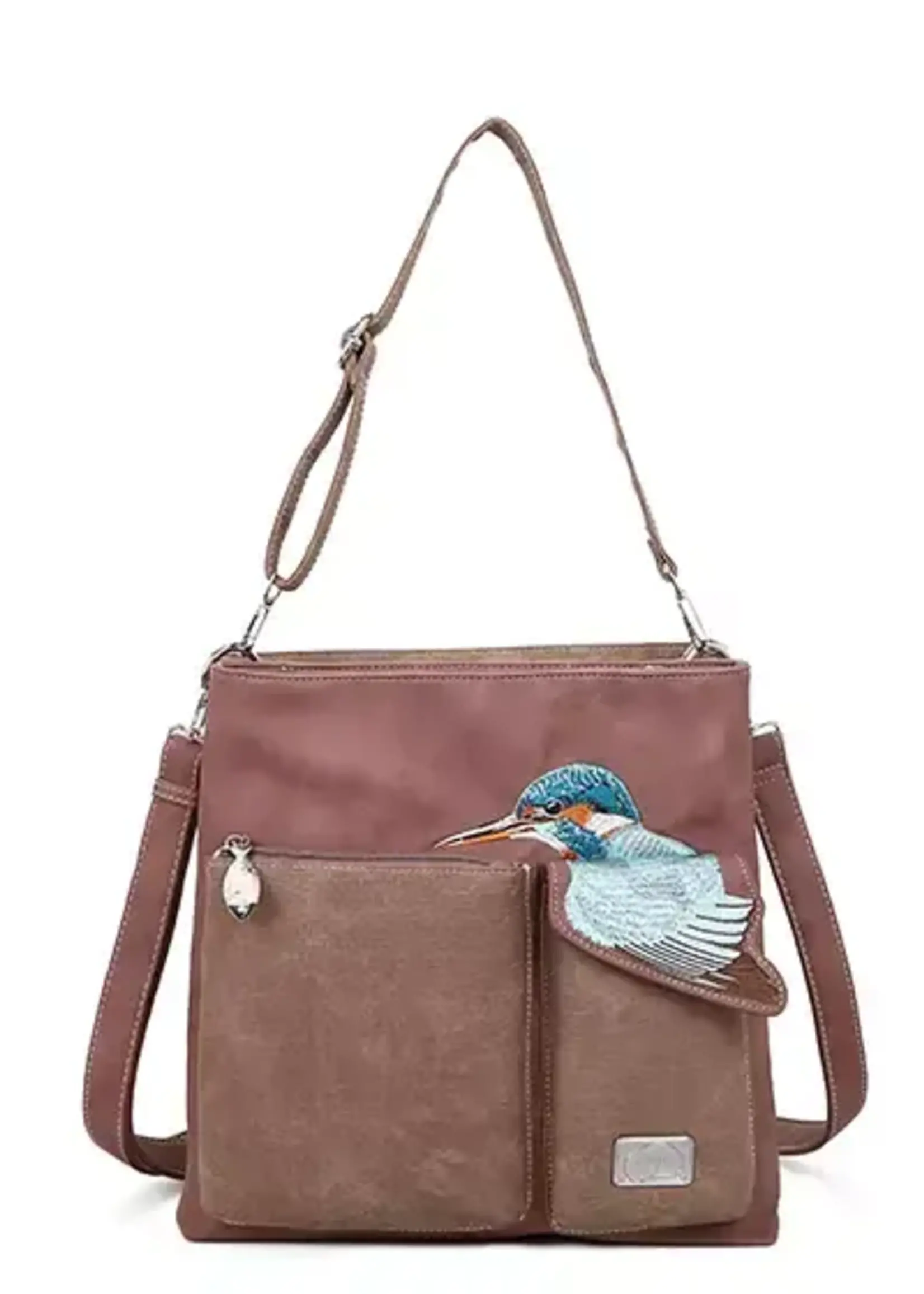 HIDIHI HIDIHI KING SHOPPER DARK BROWN COGNAC