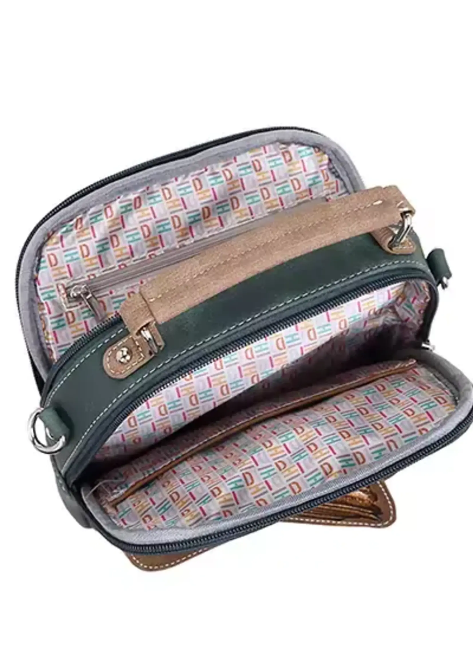 HIDIHI HIDIHI TRAVELLER DARK BLUE DARK BROWN