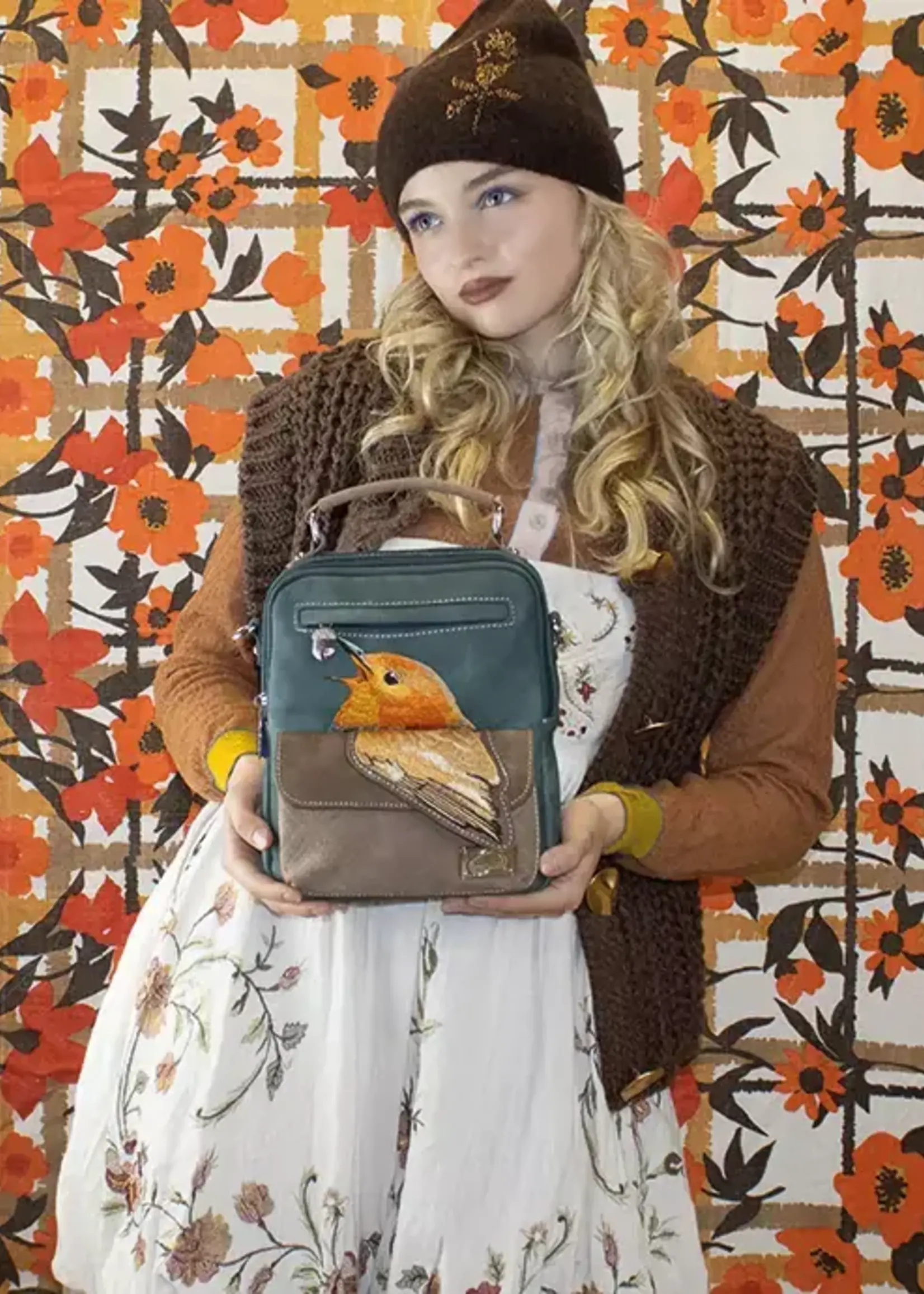 HIDIHI HIDIHI TRAVELLER DARK BLUE DARK BROWN