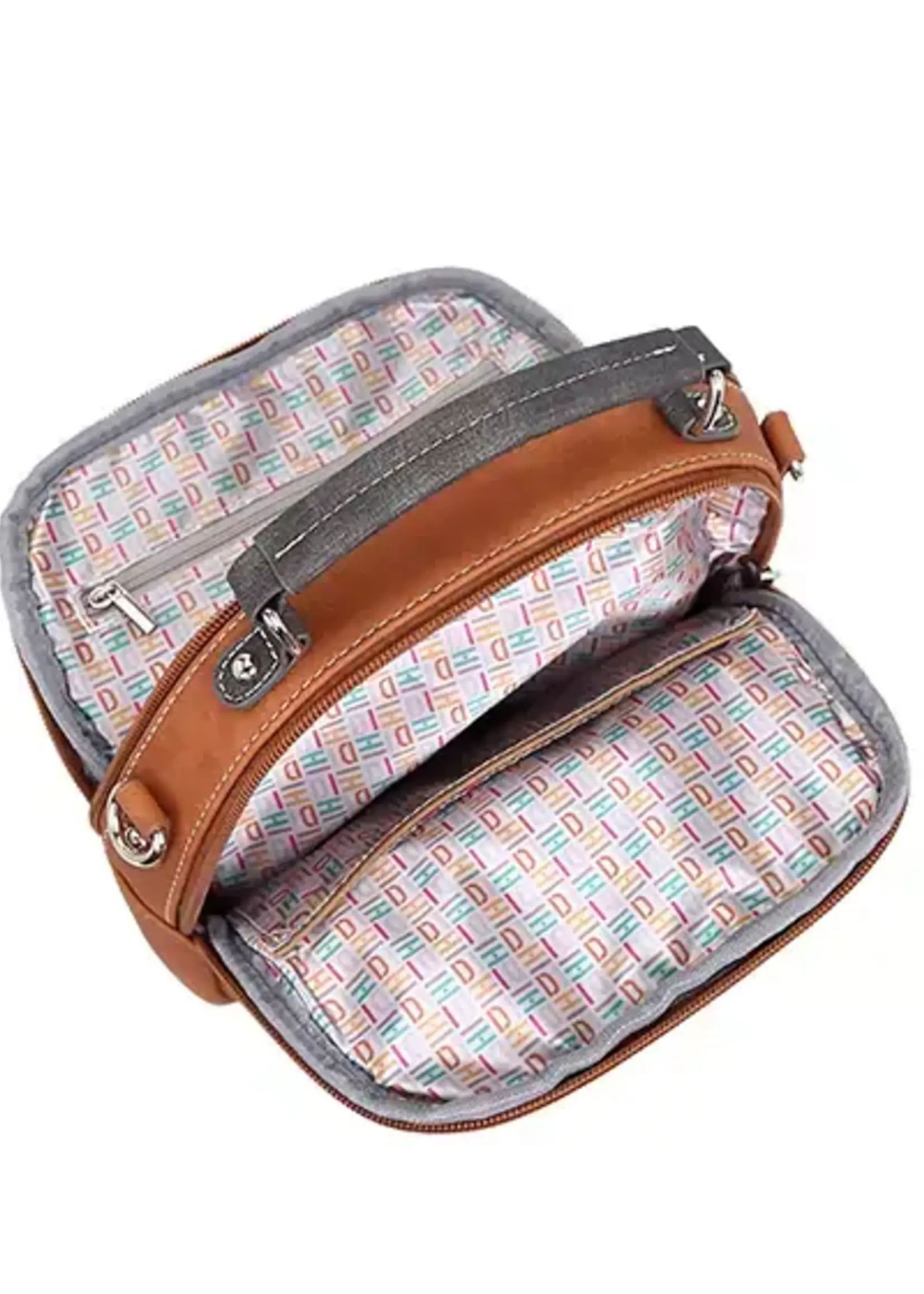 HIDIHI HIDIHI TRAVELLER COGNAC DARK GREEN