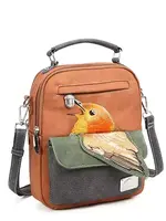 HIDIHI HIDIHI TRAVELLER COGNAC DARK GREEN