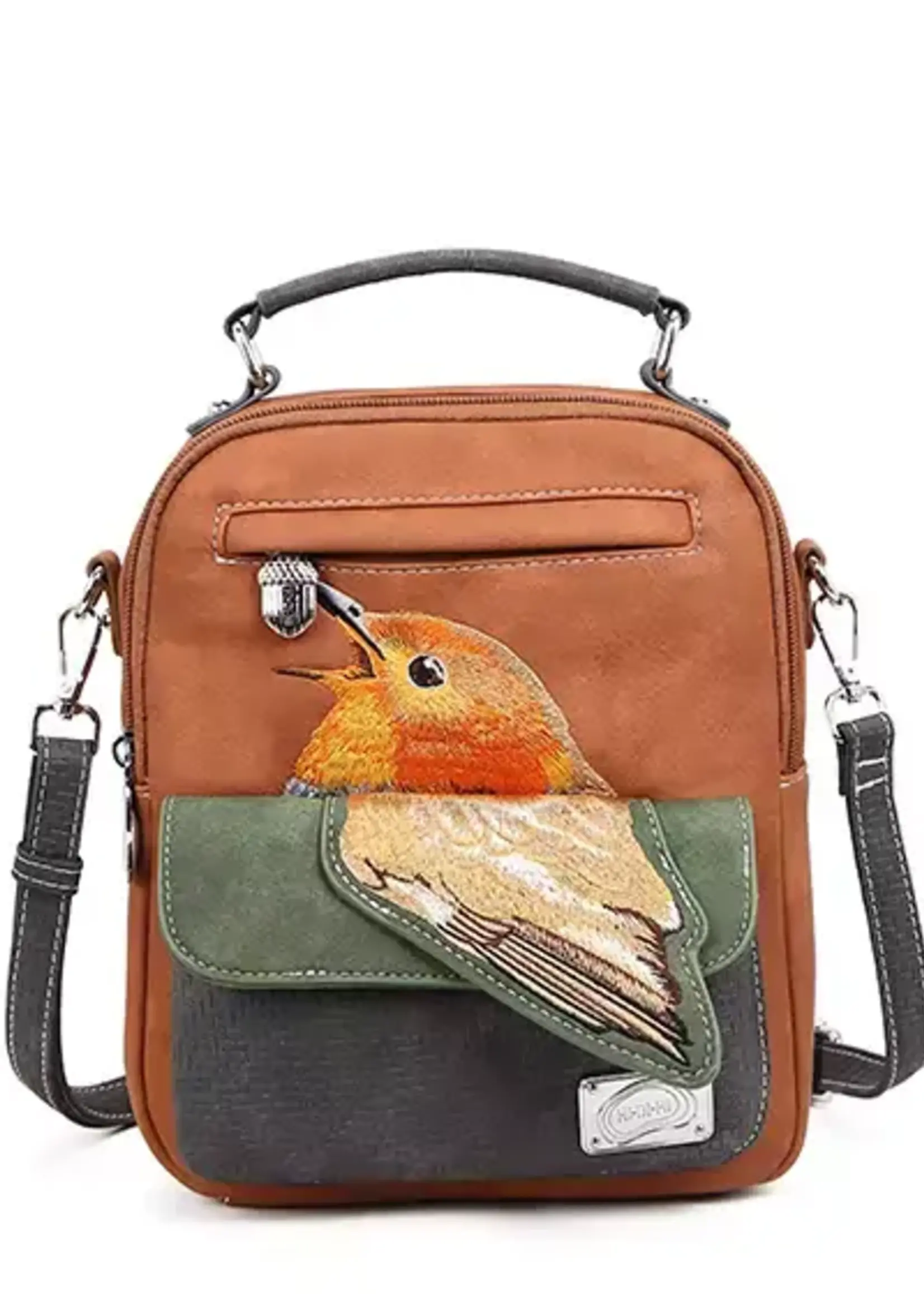 HIDIHI HIDIHI TRAVELLER COGNAC DARK GREEN