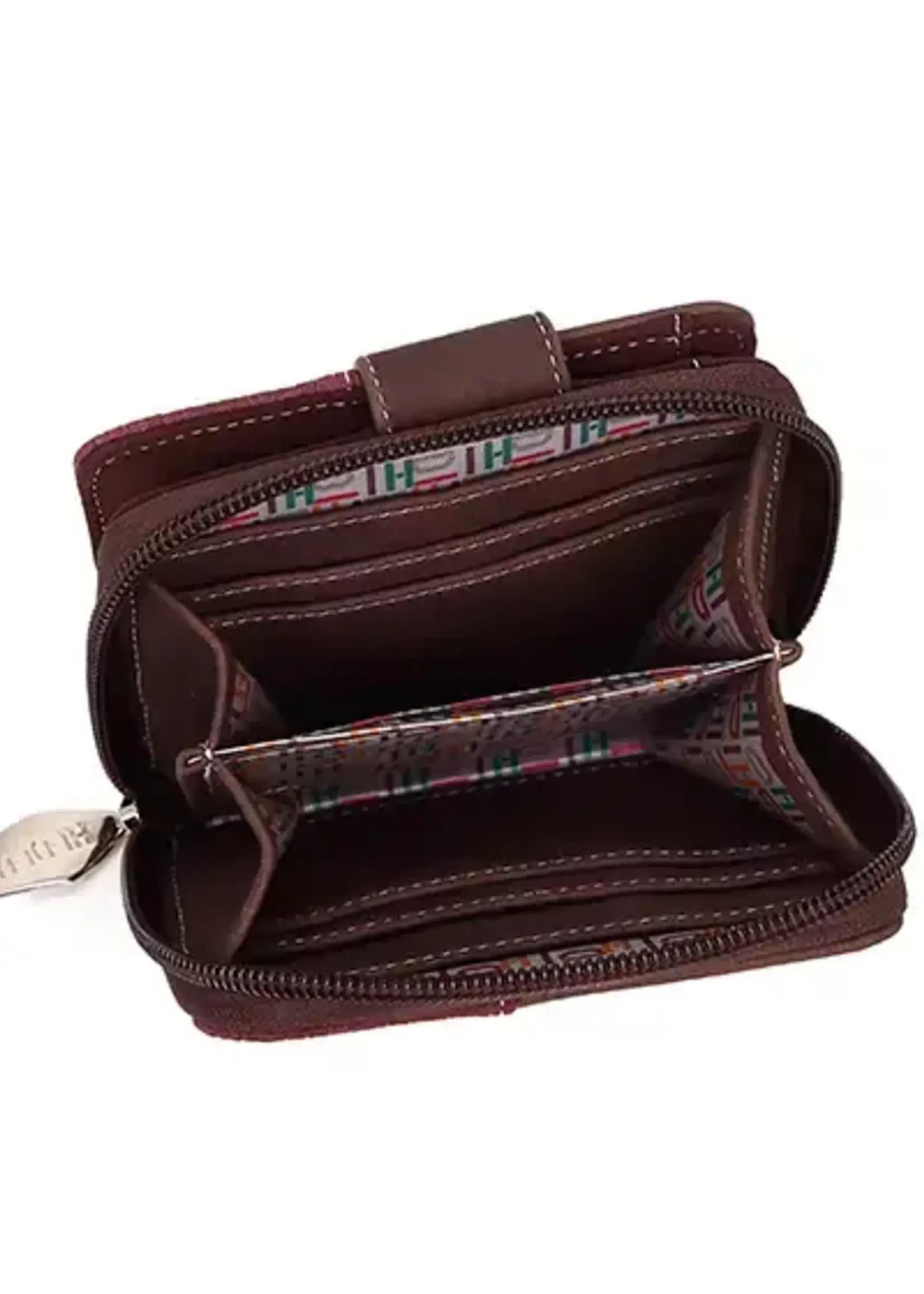 HIDIHI HIDIHI LITTLE MAGPIE WALLET PURPLE