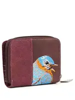 HIDIHI HIDIHI LITTLE MAGPIE WALLET PURPLE