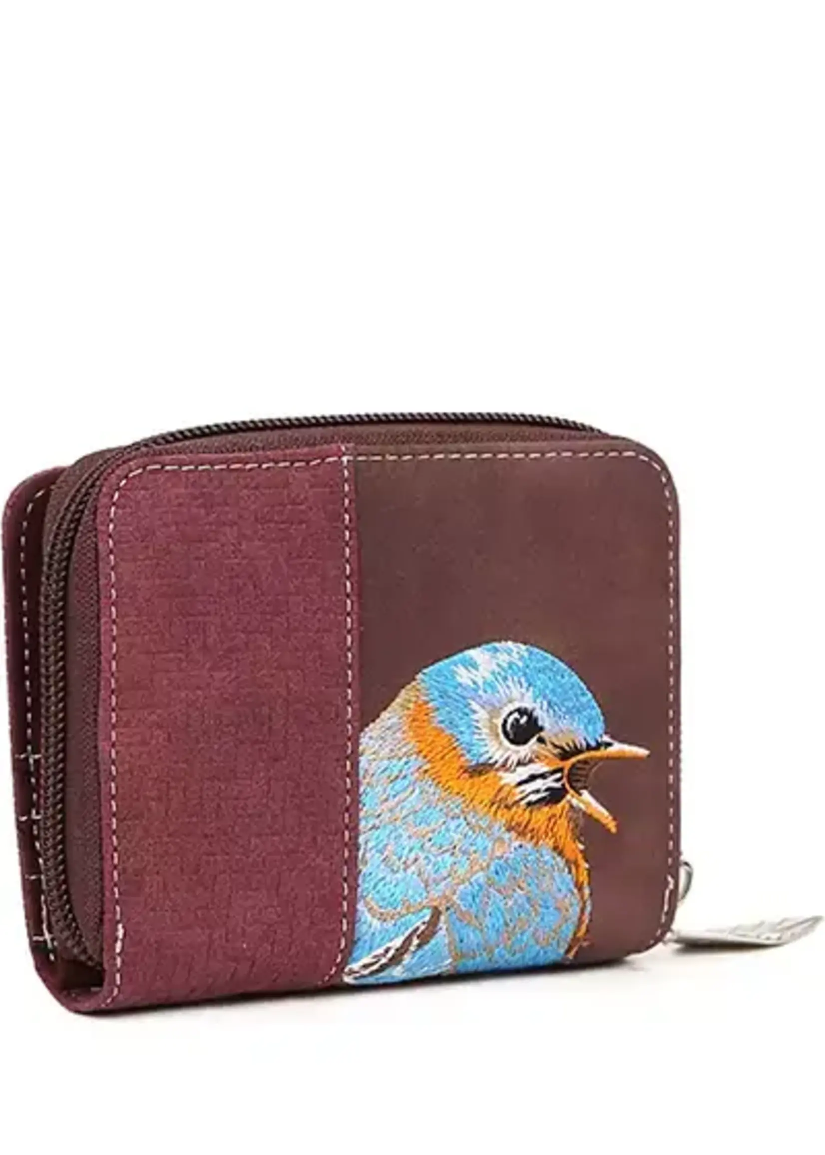 HIDIHI HIDIHI LITTLE MAGPIE WALLET PURPLE