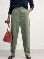 SEASALT CORNWALL SEASALT TRETHORNES TROUSER DUSKY GREEN