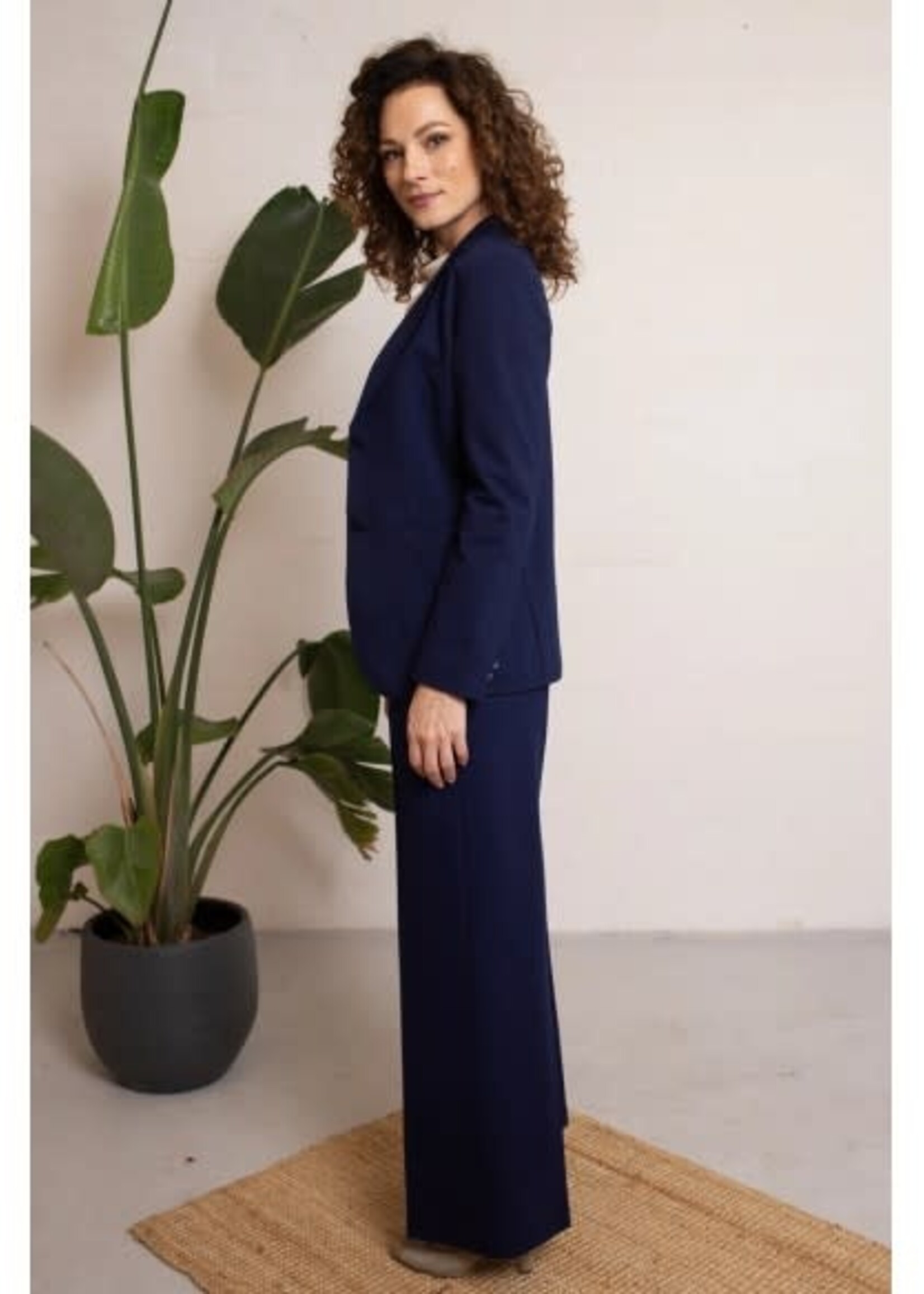 VERY CHERRY VERY CHERRY TAYLOR PANTS PUNTY NAVY