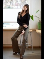 VERY CHERRY VERY CHERRY TAYLOR PANTS SAFIYA BLACK