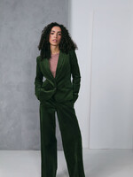 ZILCH ZILCH SARA SHORT BLAZER DARK GREEN