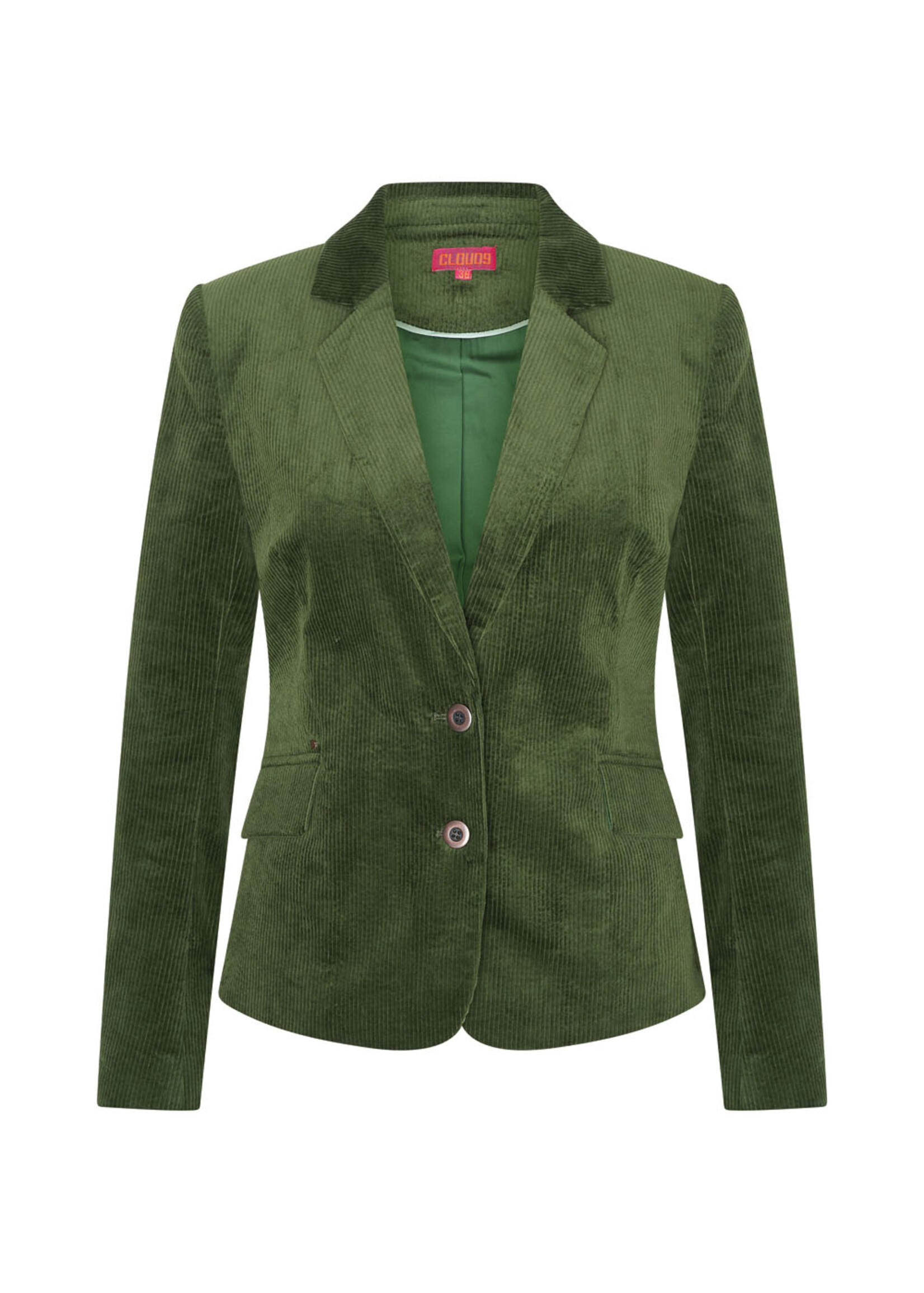 ZILCH ZILCH SARA SHORT BLAZER DARK GREEN