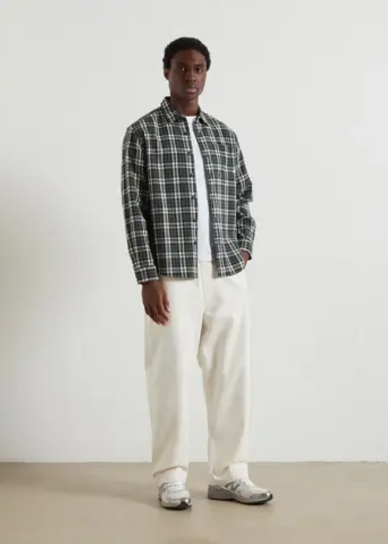 FARAH FARAH HARDAKER CHECK OVERSHIRT ROSEMARY