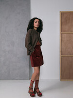 ZILCH ZILCH SWEATER BUTTONS  WALNUT