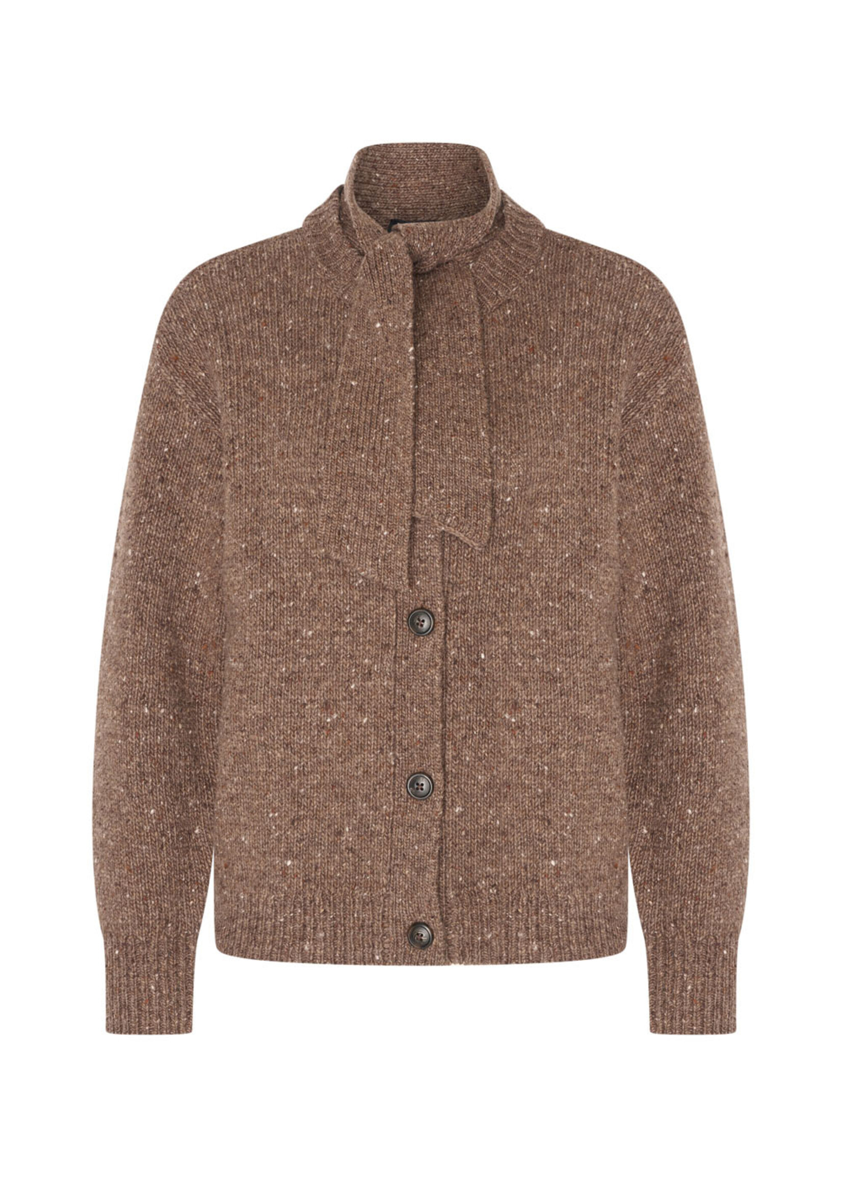 ZILCH ZILCH SWEATER BUTTONS  WALNUT