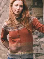 ERIBE ERIBE ALPINE CARDIGAN COPPERLEAF