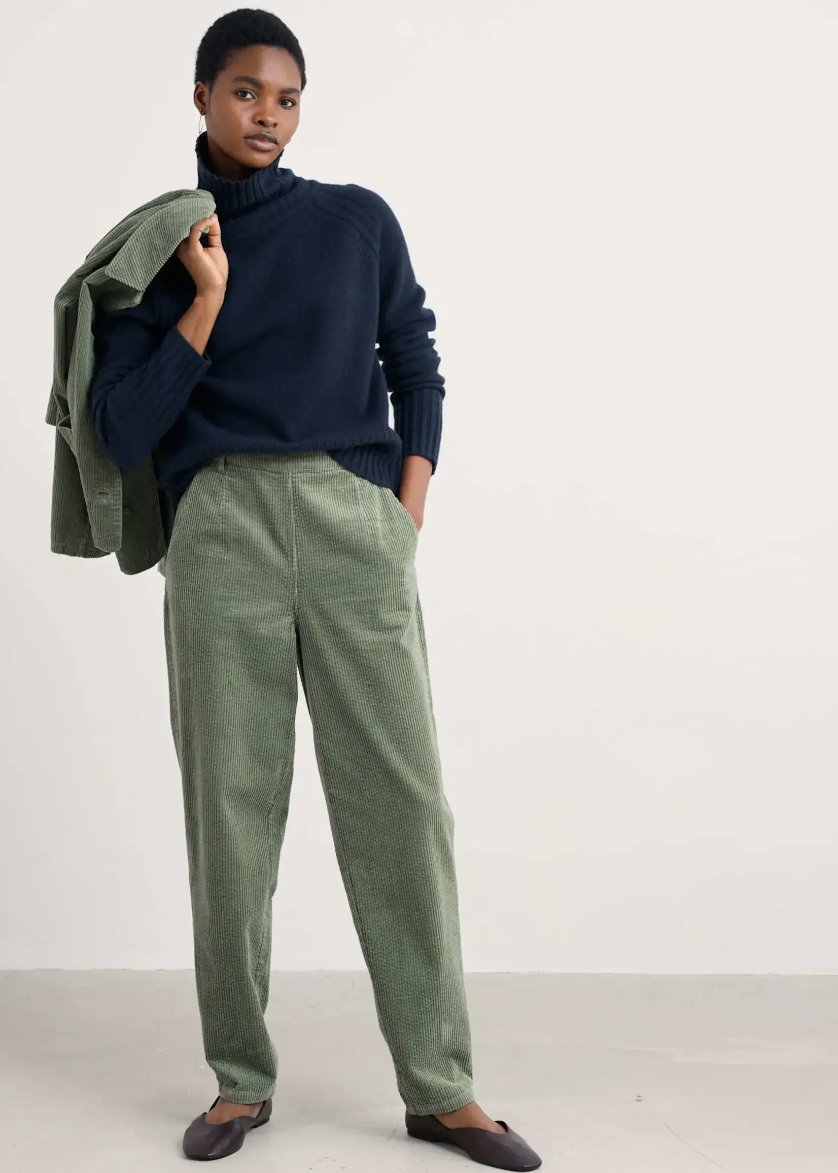 SEASALT CORNWALL SEASALT BASSET COVE JUMPER MARITIME