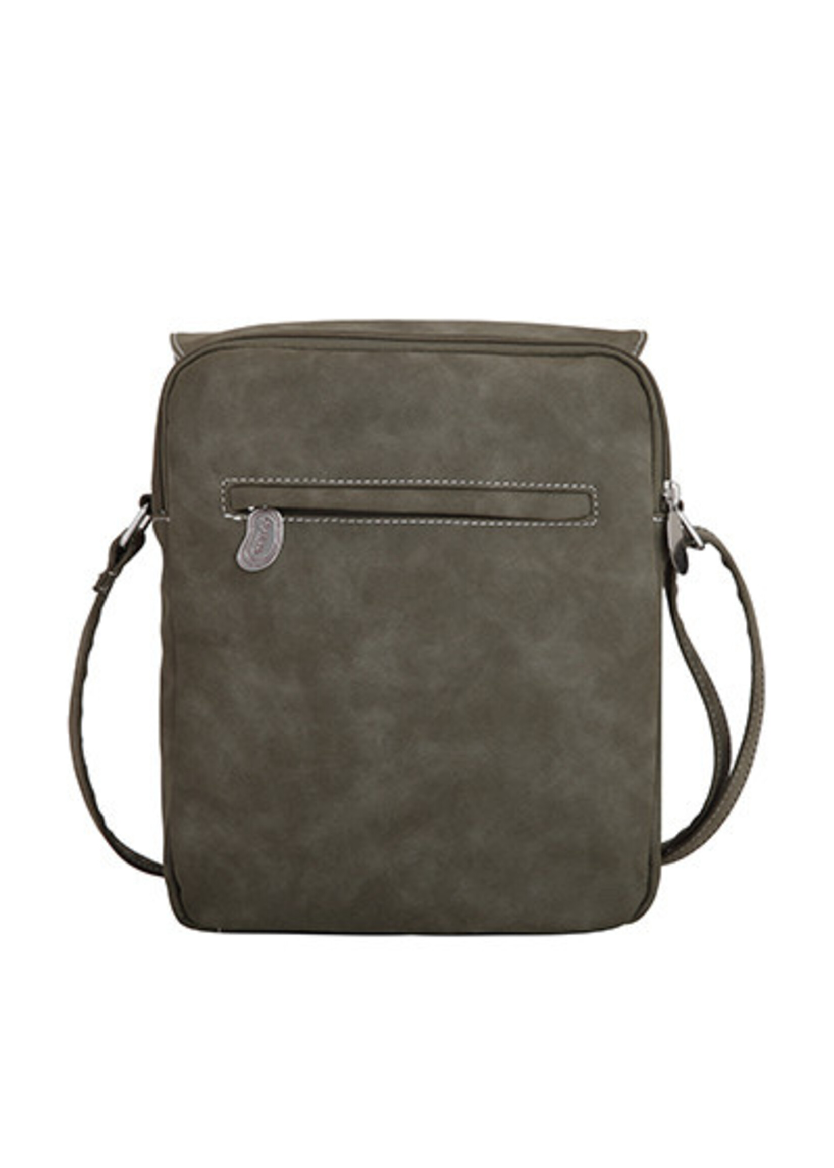HIDIHI HIDIHI SCHOUDERTAS ARMY GREEN LIGHT GREY