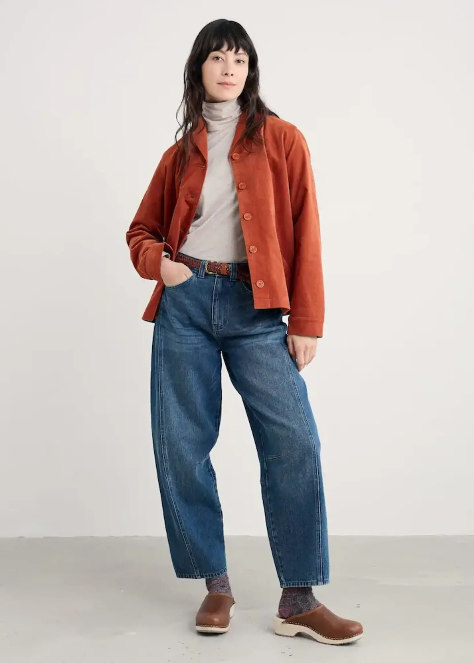 SEASALT CORNWALL SEASALT BRIGHTWORK JACKET TERRACOTTA
