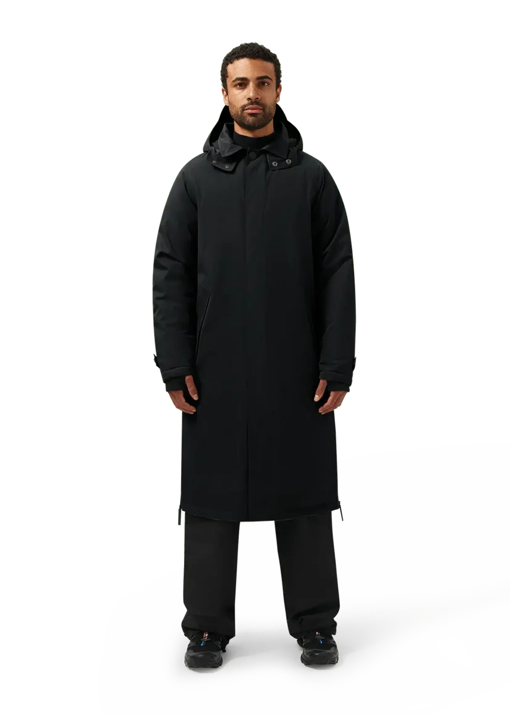 MAIUM MAIUM RAINWEAR MAC PADDED BLACK